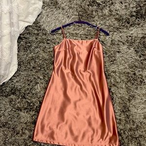 PINK ALTARD STATE MINI DRESS